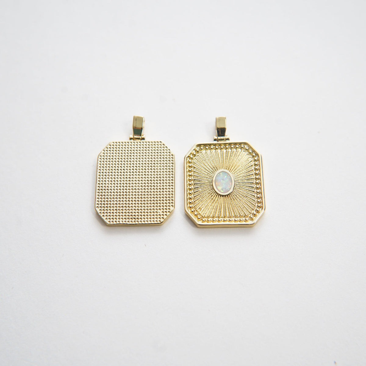 18K Gold Filled Charm Pendant for Jewelry Making