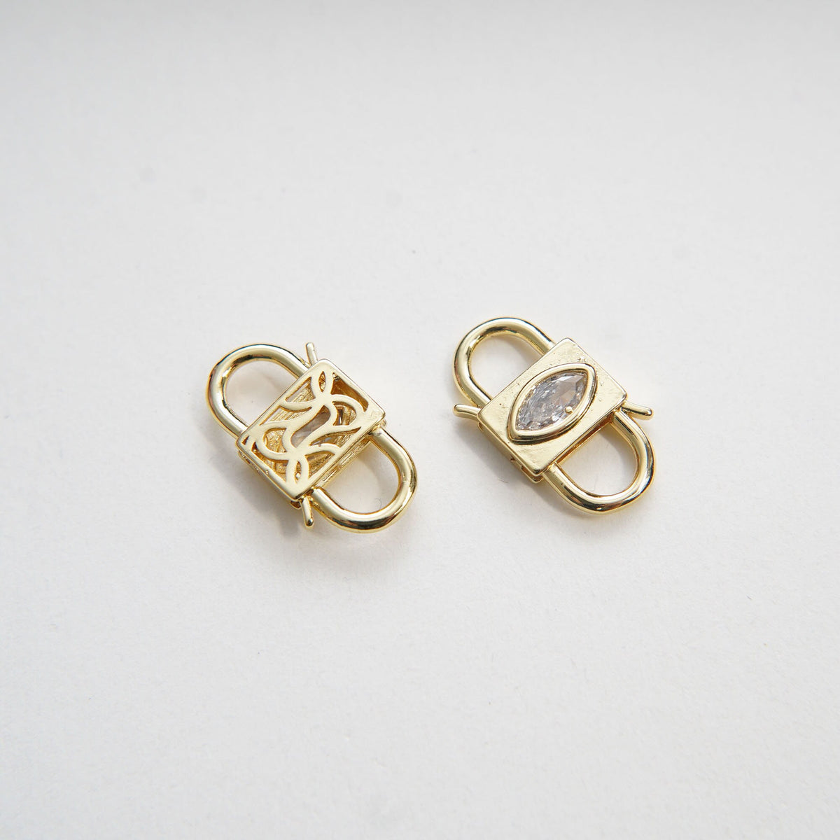 Gold Filled Key Clasp for Jewelry Making