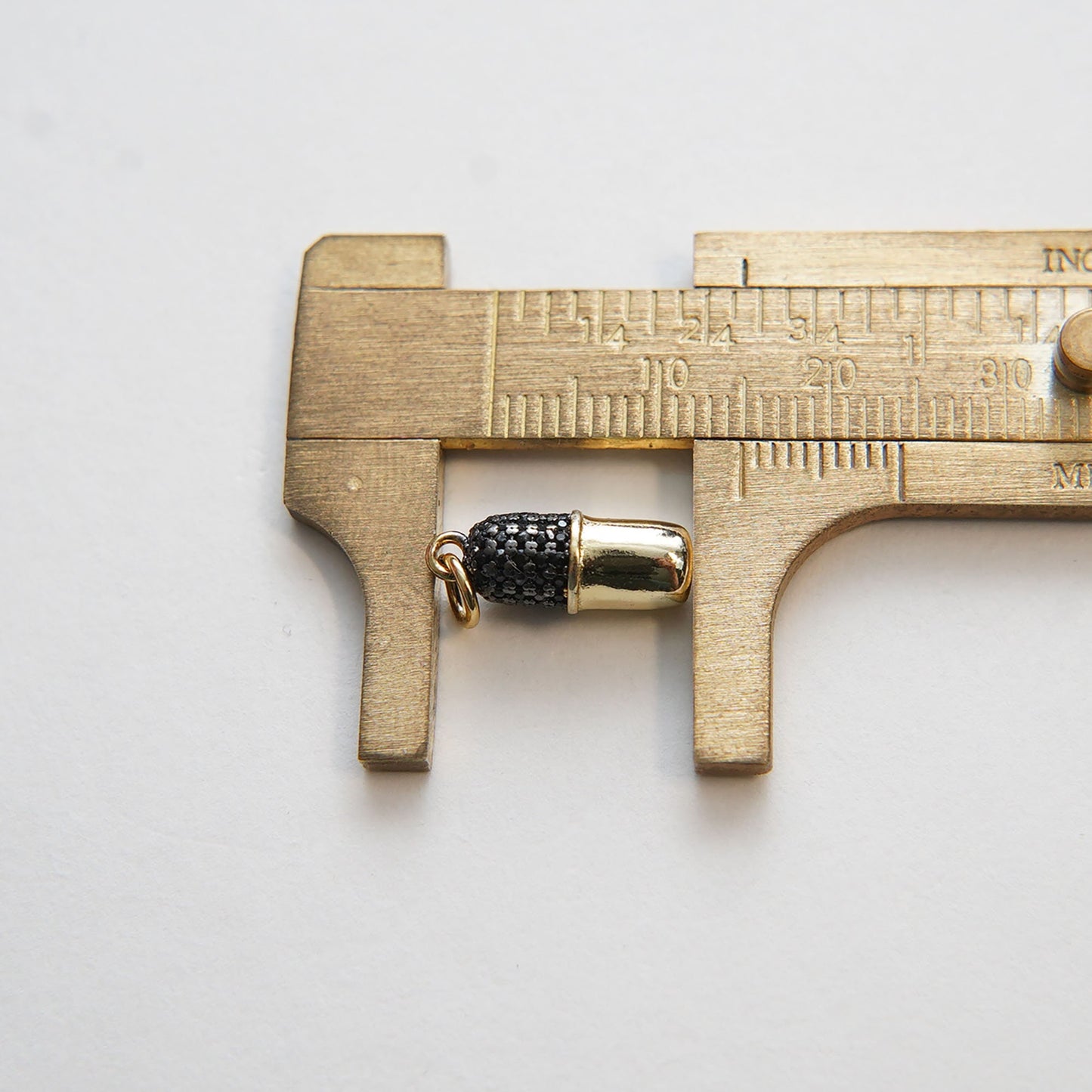 Gold Pill Charms,18K Gold Filled Capsule Pendant,Black Capsule Charm Bracelet Necklace for DIY Jewelry Making Supply