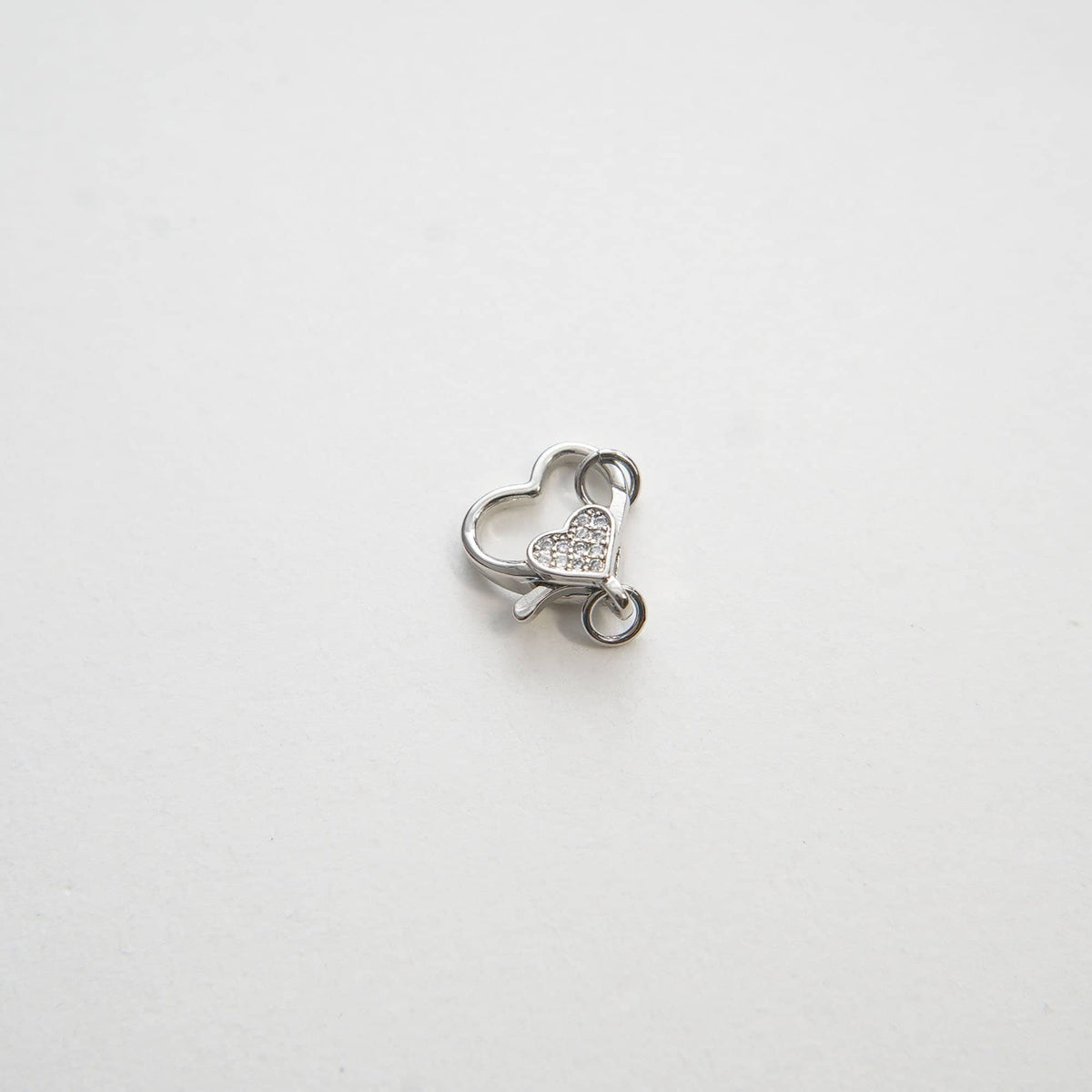 18K Gold Filled Heart Clasp for Jewelry Making