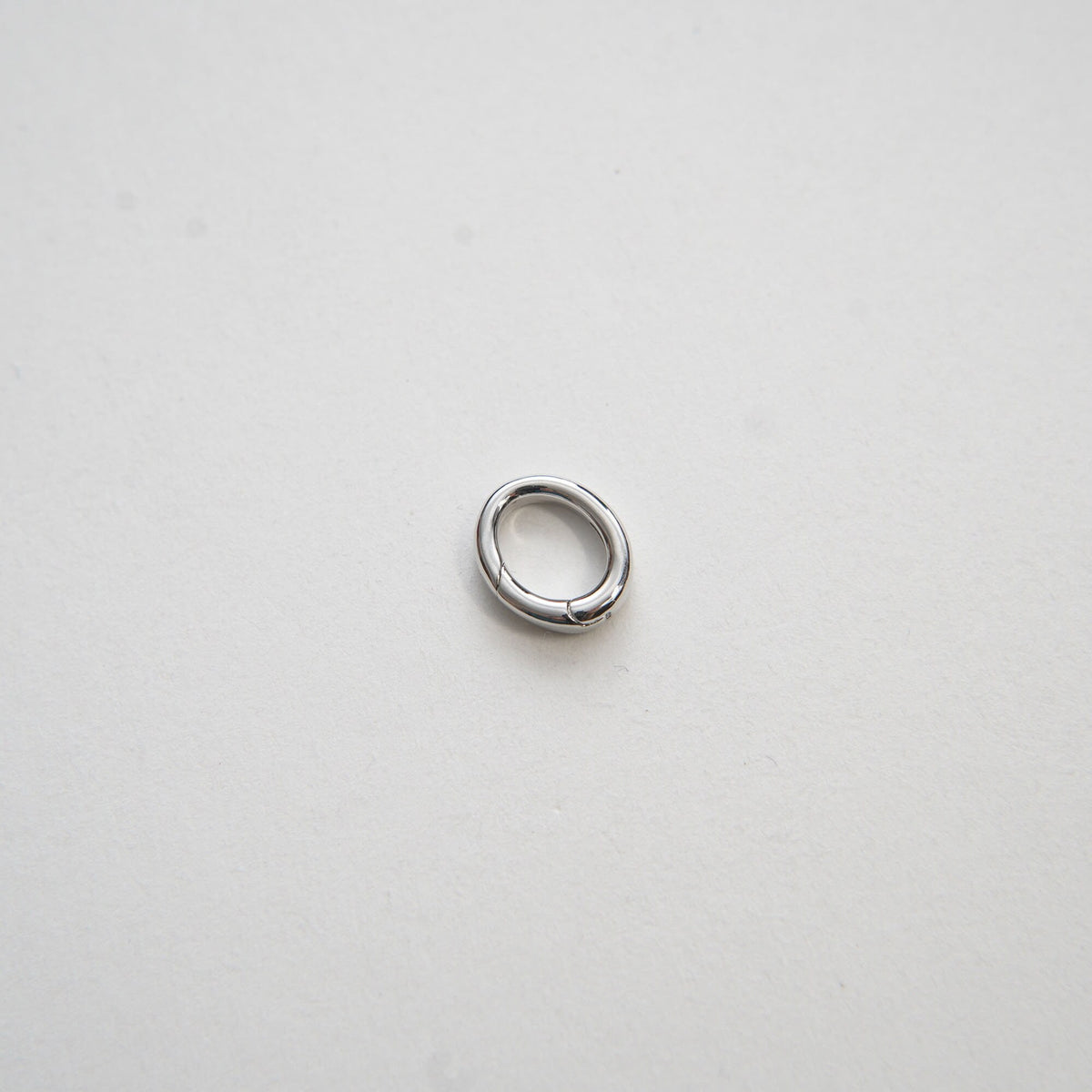 18K Gold Filled Oval Clasp for Jewelry Making