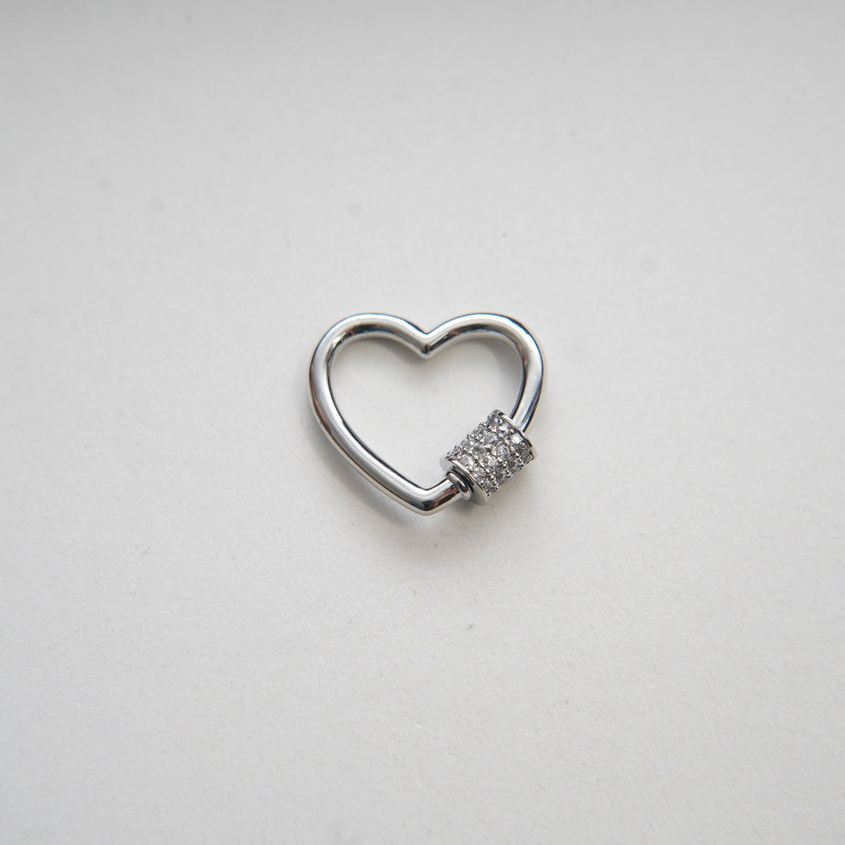 18K Gold Filled Heart Clasp for Jewelry Making