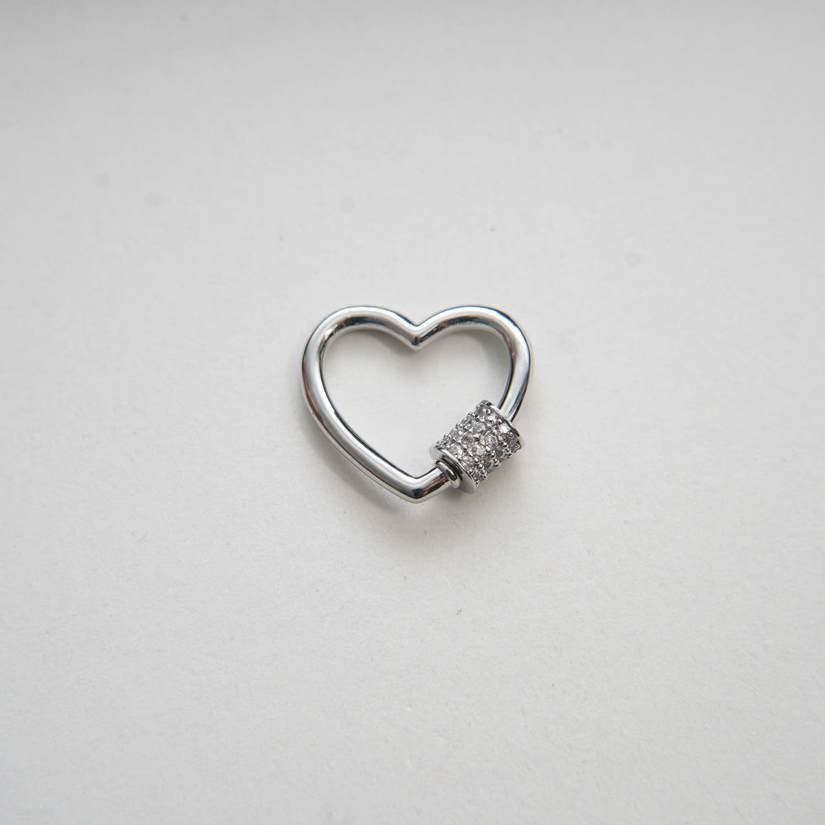 18K Gold Filled Heart Carabiner Clasp,Buckle Clasp,Carabiner Screw Clasp,Turnbuckle,for DIY Jewelry
