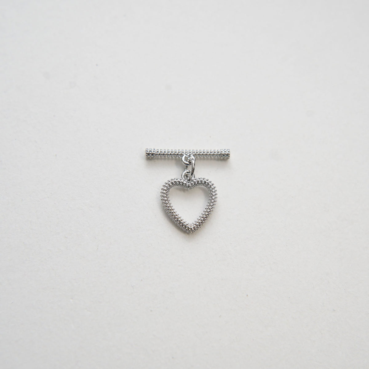 18K Gold Filled Heart Clasp for Jewelry Making