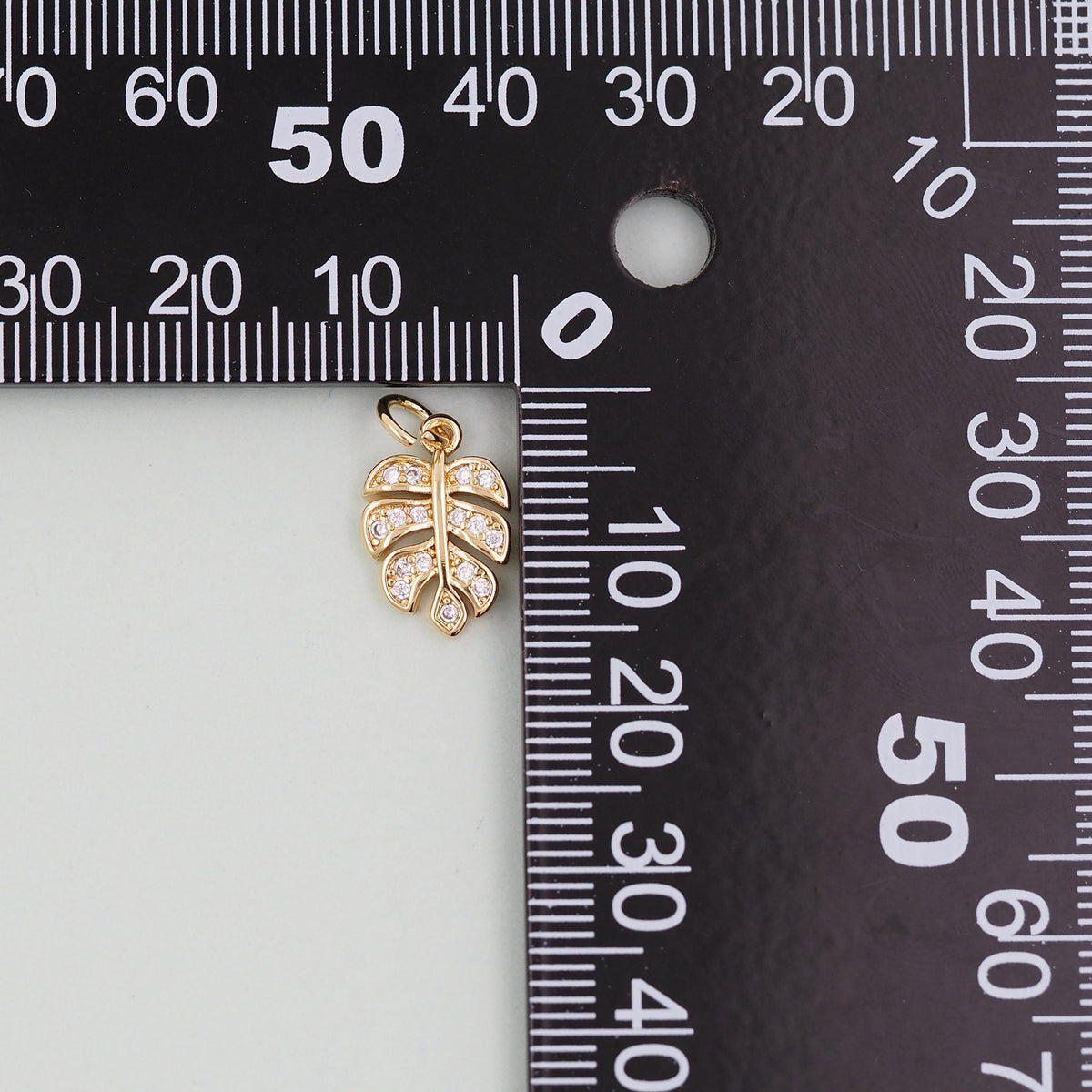 Gold Leaf Charms,18K Gold Filled Leaf Pendant,Silver Leaf Charm Bracelet Necklace for DIY Jewelry Making Supply