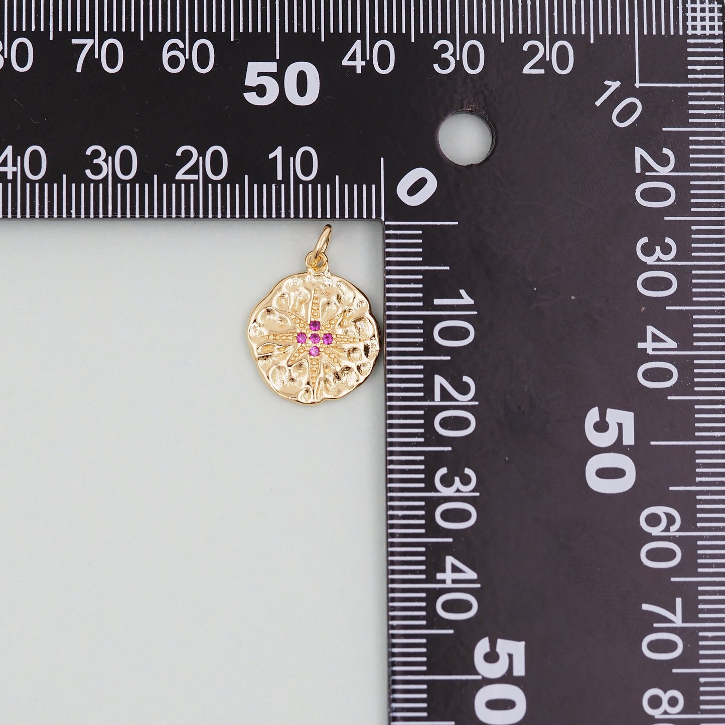 Gold Star Charms,18K Gold Filled Sun Pendant,Celestial Charm Bracelet Necklace for DIY Jewelry Making Supply