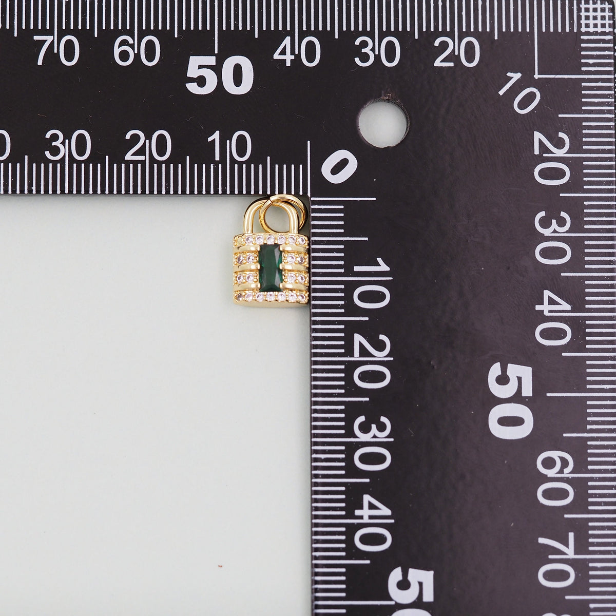Gold Key Lock Charms,18K Gold Filled Key Pendant,Silver Key Charm Bracelet Necklace for DIY Jewelry Making Supply