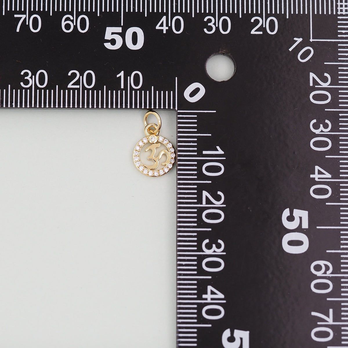 18K Gold Filled Charm Pendant for Jewelry Making