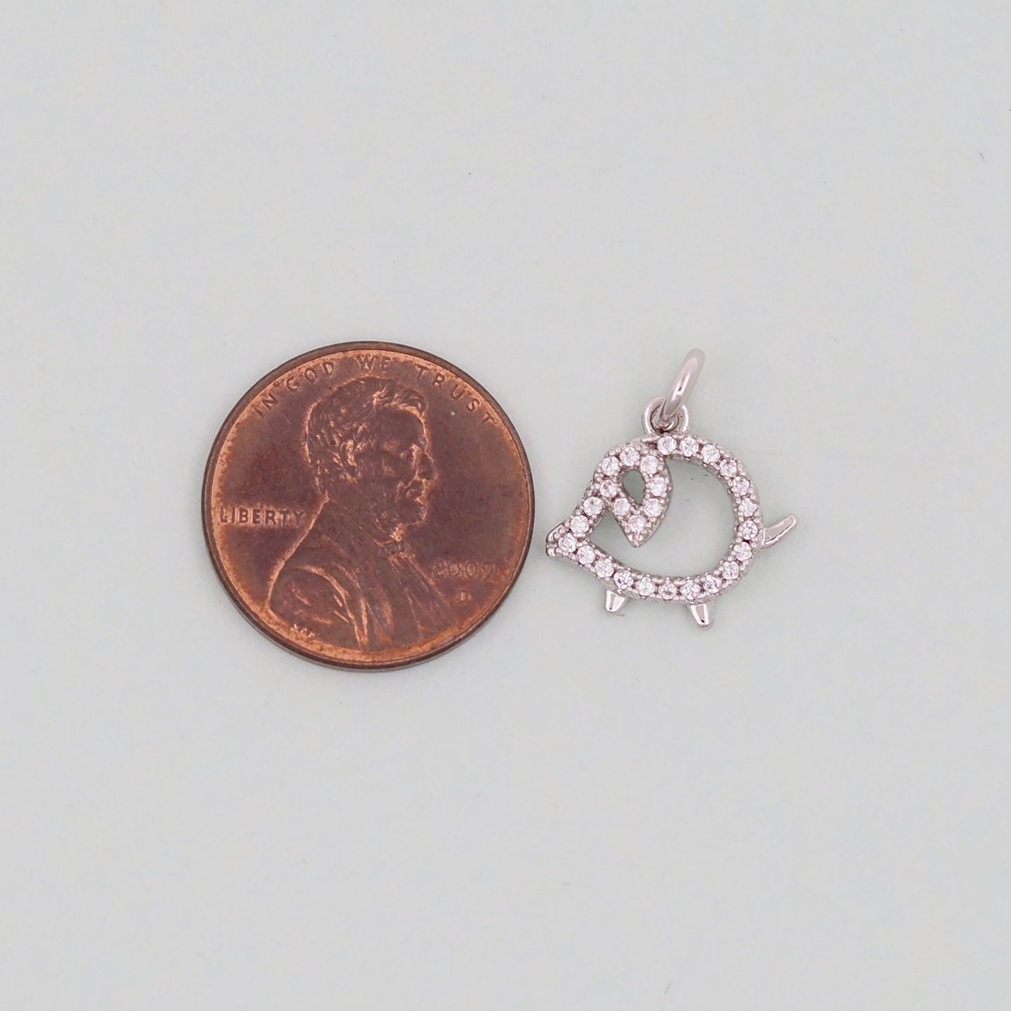 Gold Pig Charms,18K Gold Filled Pig Pendant,Silver Pig Charm Bracelet Necklace for DIY Jewelry Making Supply