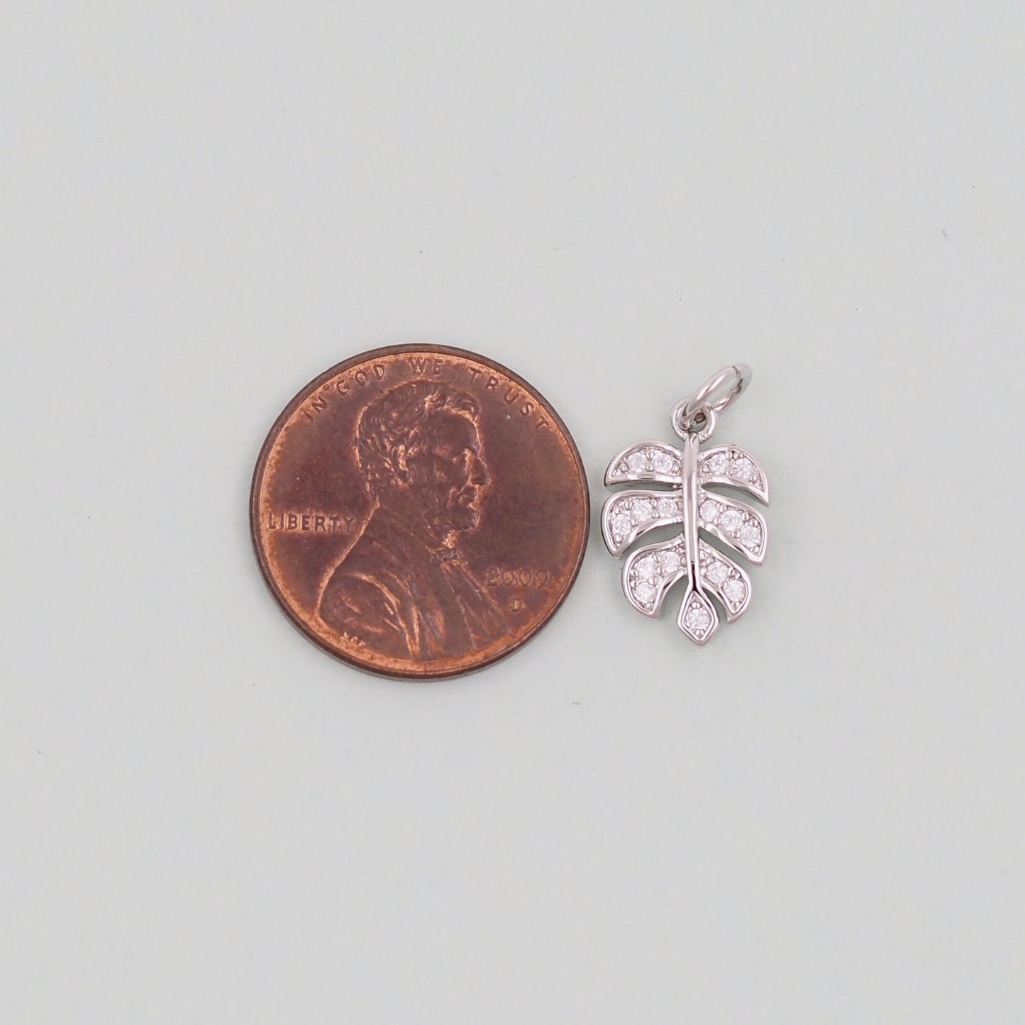 Gold Leaf Charms,18K Gold Filled Leaf Pendant,Silver Leaf Charm Bracelet Necklace for DIY Jewelry Making Supply