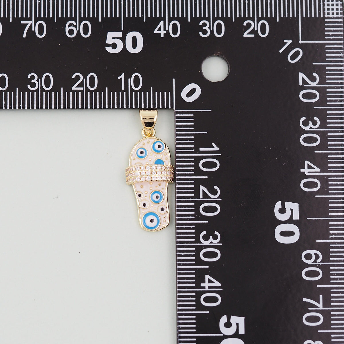 18K Gold Filled Hand Charm Pendant for Jewelry Making