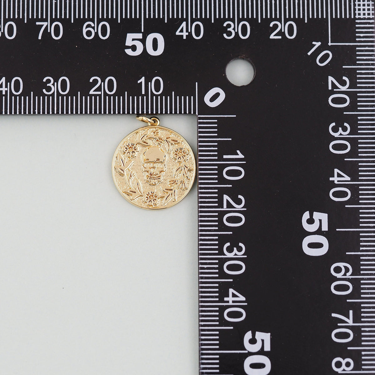 18K Gold Filled Hand Charm Pendant for Jewelry Making