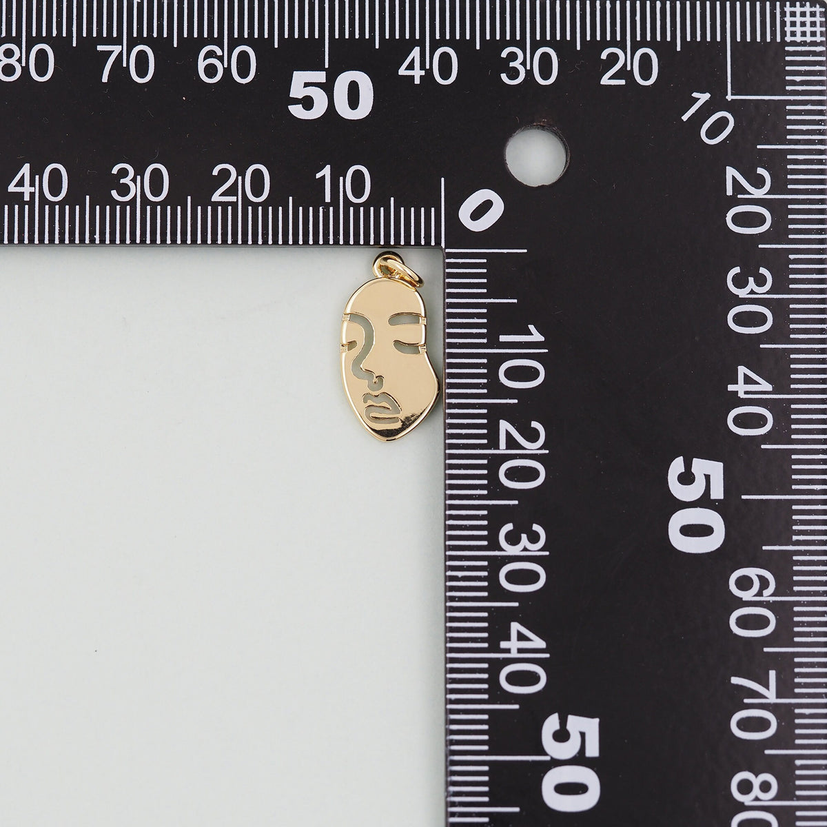 18K Gold Filled Charm Pendant for Jewelry Making