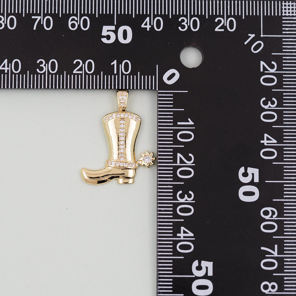 18K Gold Filled Hand Charm Pendant for Jewelry Making