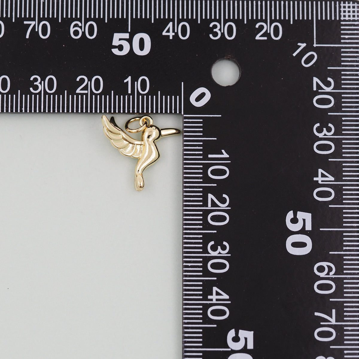 18K Gold Filled Charm Pendant for Jewelry Making