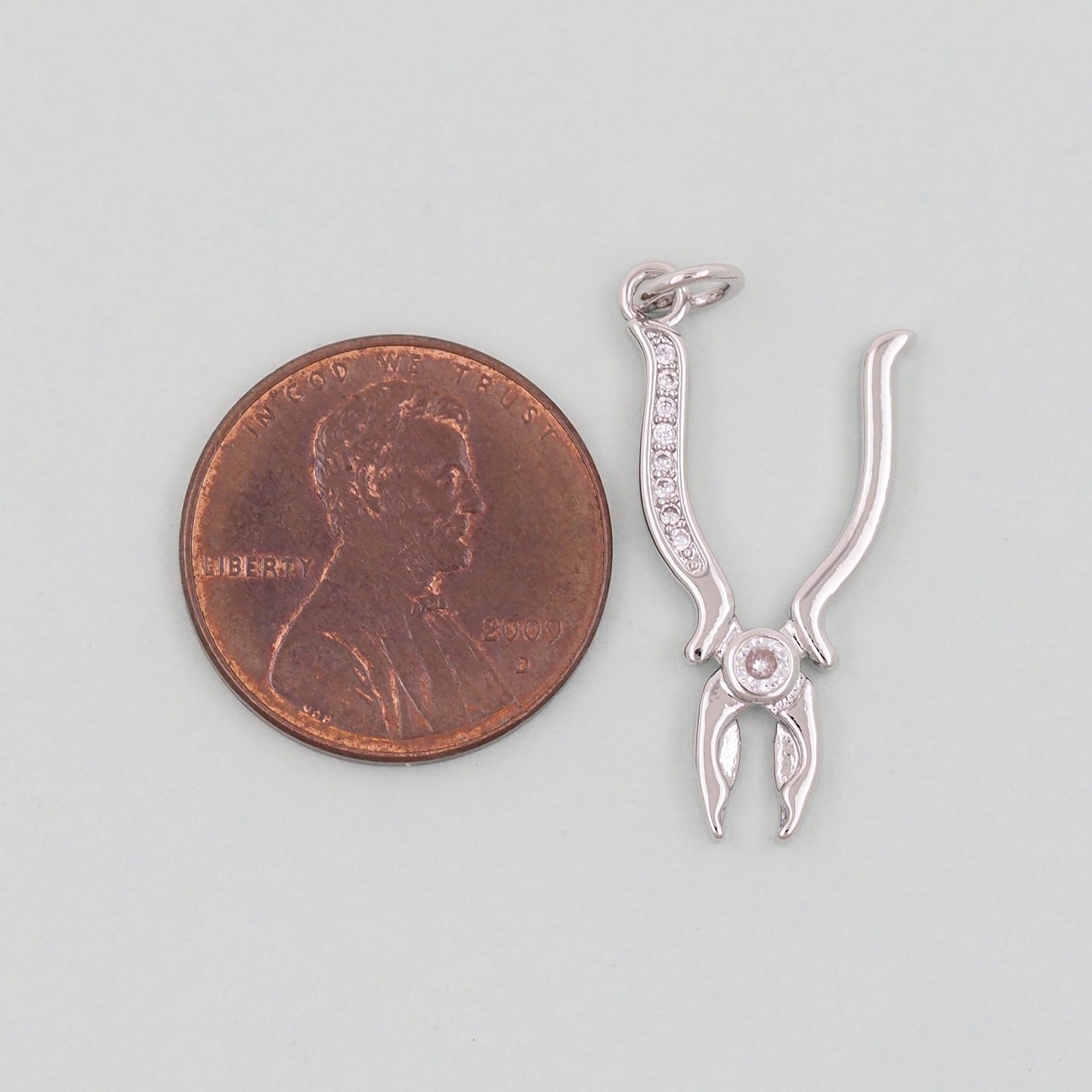 Gold Pliers Charms,18K Gold Filled pliers Pendant,pliers Charm Bracelet Necklace for DIY Jewelry Making Supply