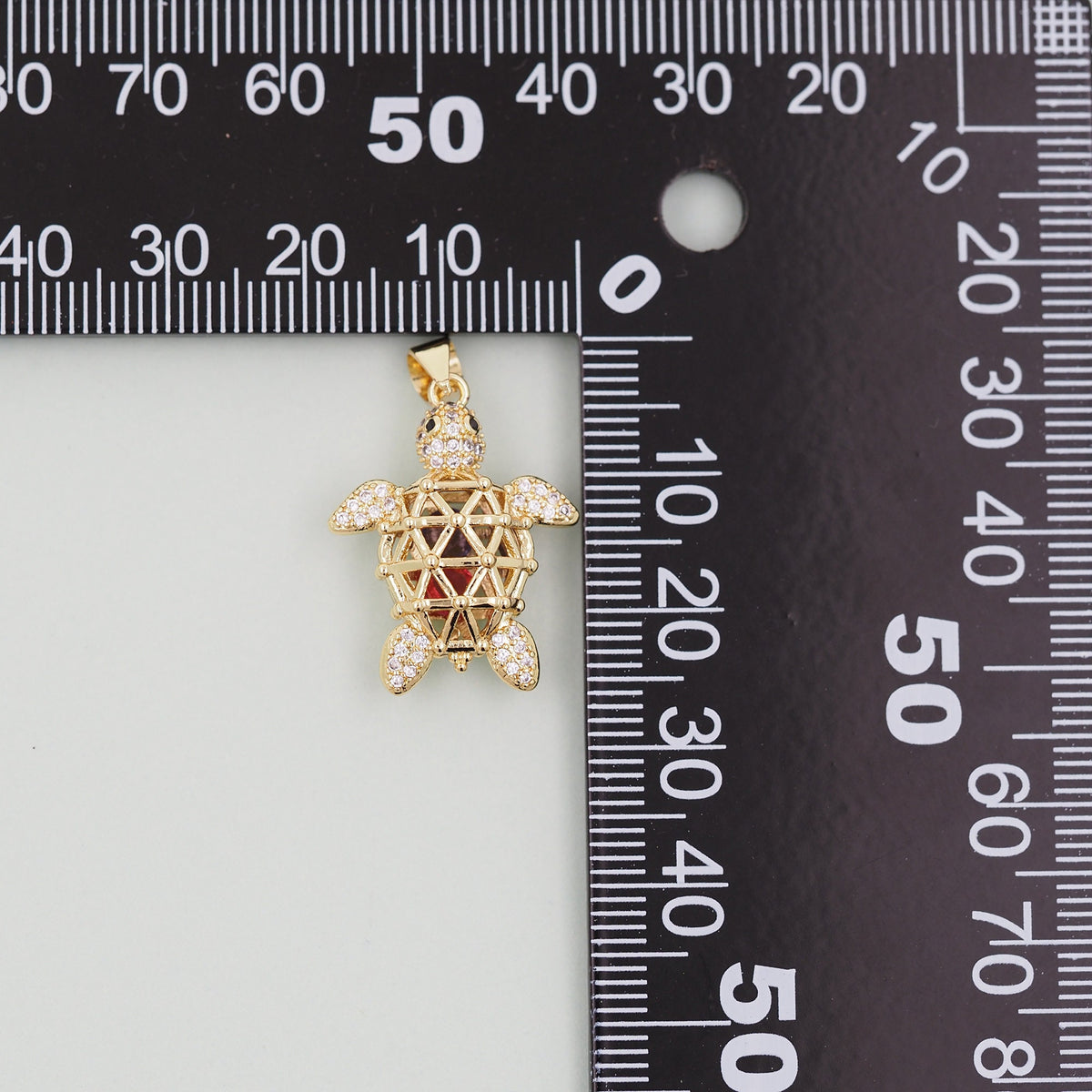 Gold turtle Charms,18K Gold Filled turtle Pendant,turtle Charm Bracelet Necklace for DIY Jewelry Making Supply