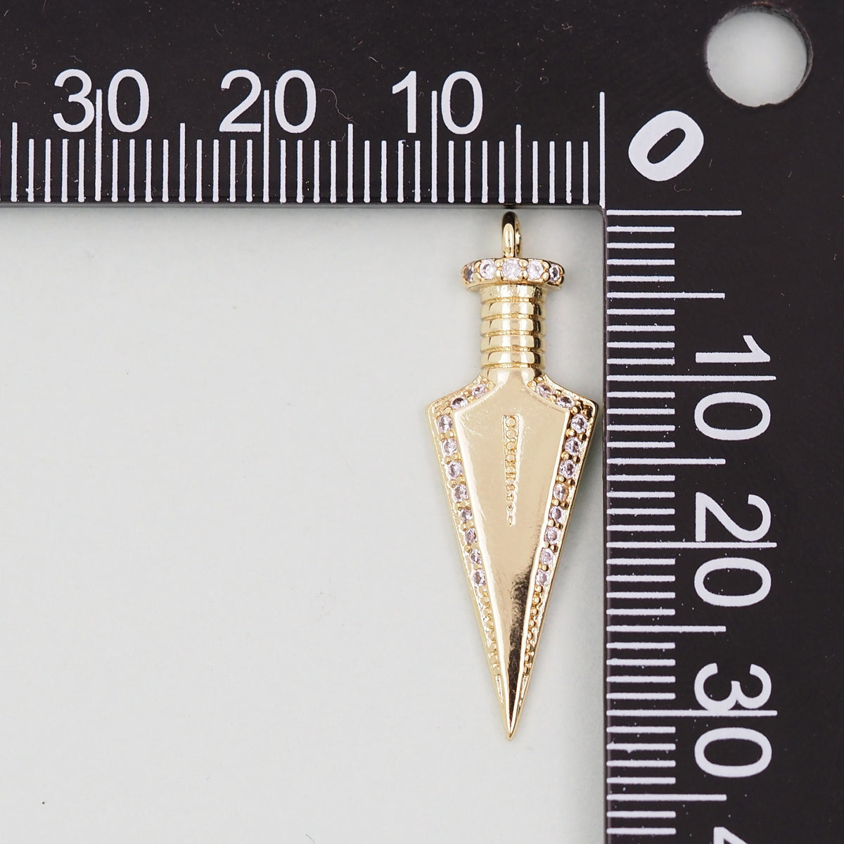 18K Gold Filled Charm Pendant for Jewelry Making