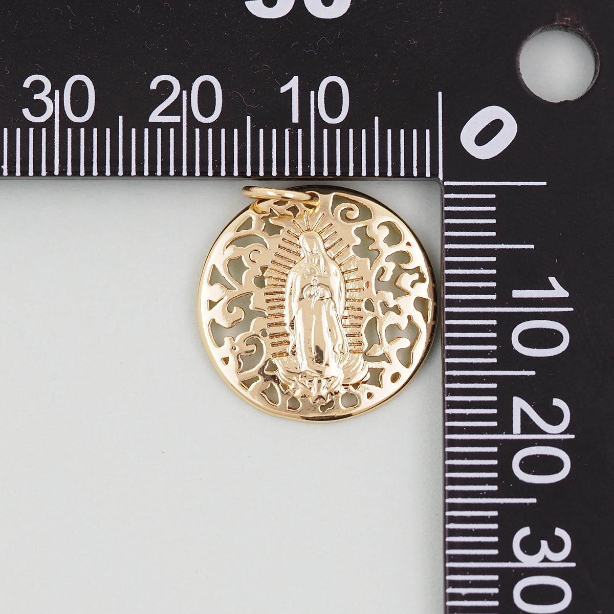 Gold virgin mary Charms,18K Gold Filled virgin mary Pendant,virgin mary Charm Bracelet Necklace for DIY Jewelry Making Supply