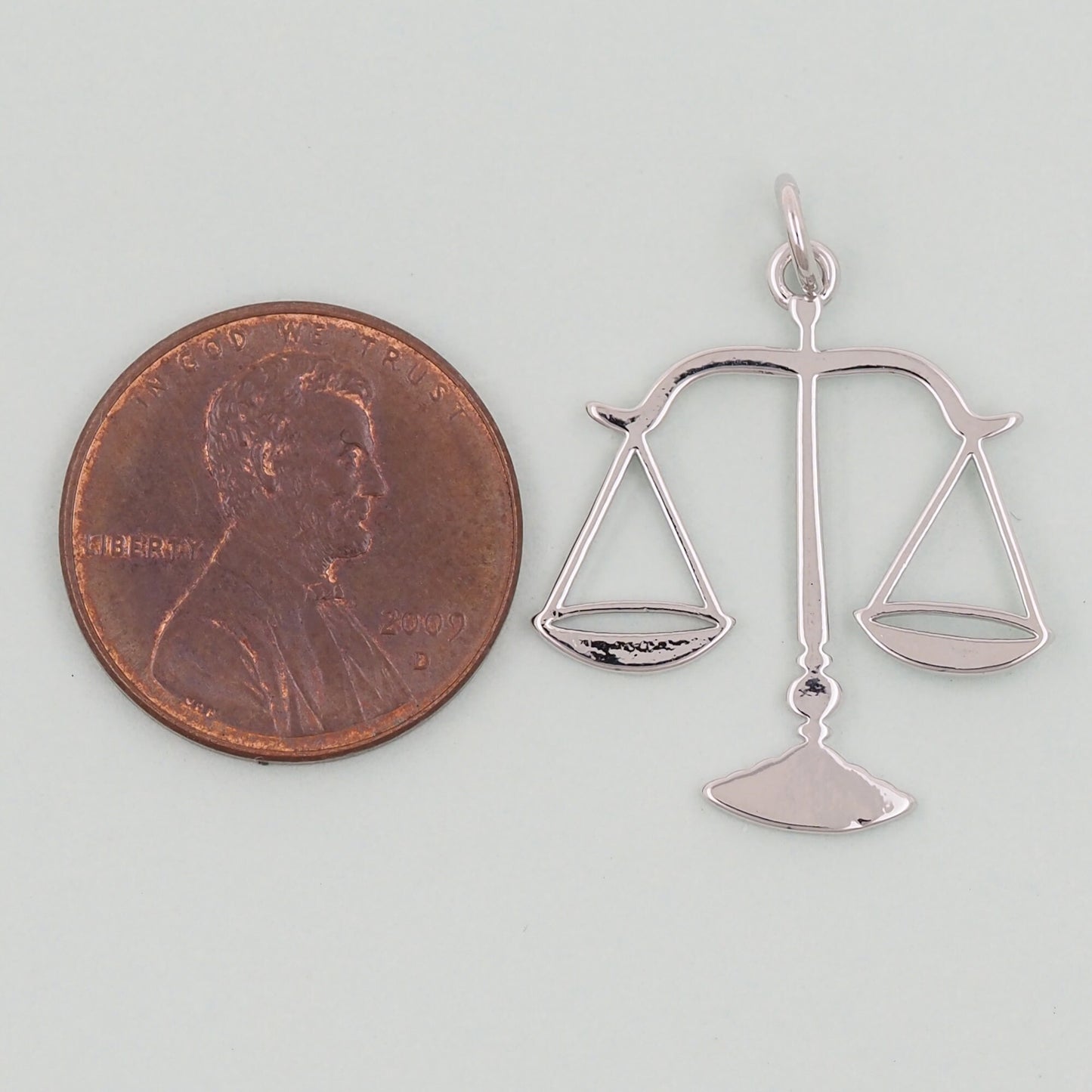 Gold Libra Charms,18K Gold Filled Scales of Justice Pendant,Scales Charm Bracelet Necklace for DIY Jewelry Making Supply