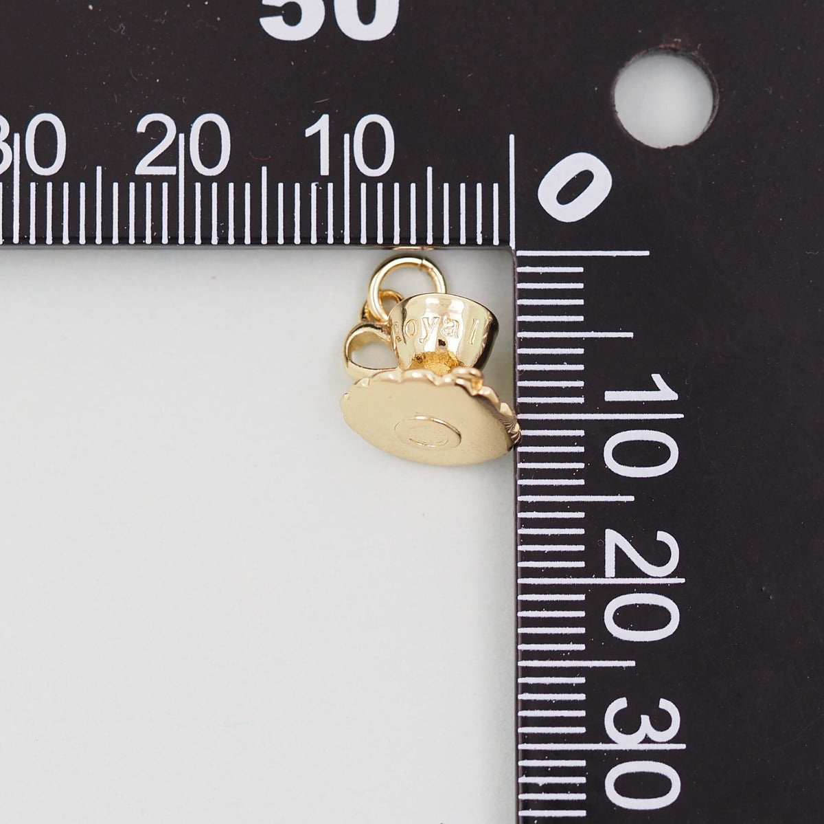Gold cup Charms,18K Gold Filled cup Pendant,cup Charm Bracelet Necklace for DIY Jewelry Making Supply