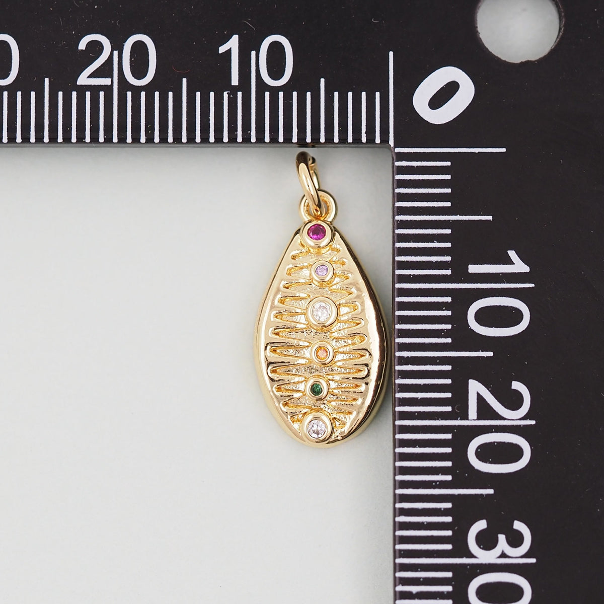 Gold Shell Charms,18K Gold Filled Conch Shell Pendant,Conch Shell Charm Bracelet Necklace for DIY Jewelry Making Supply