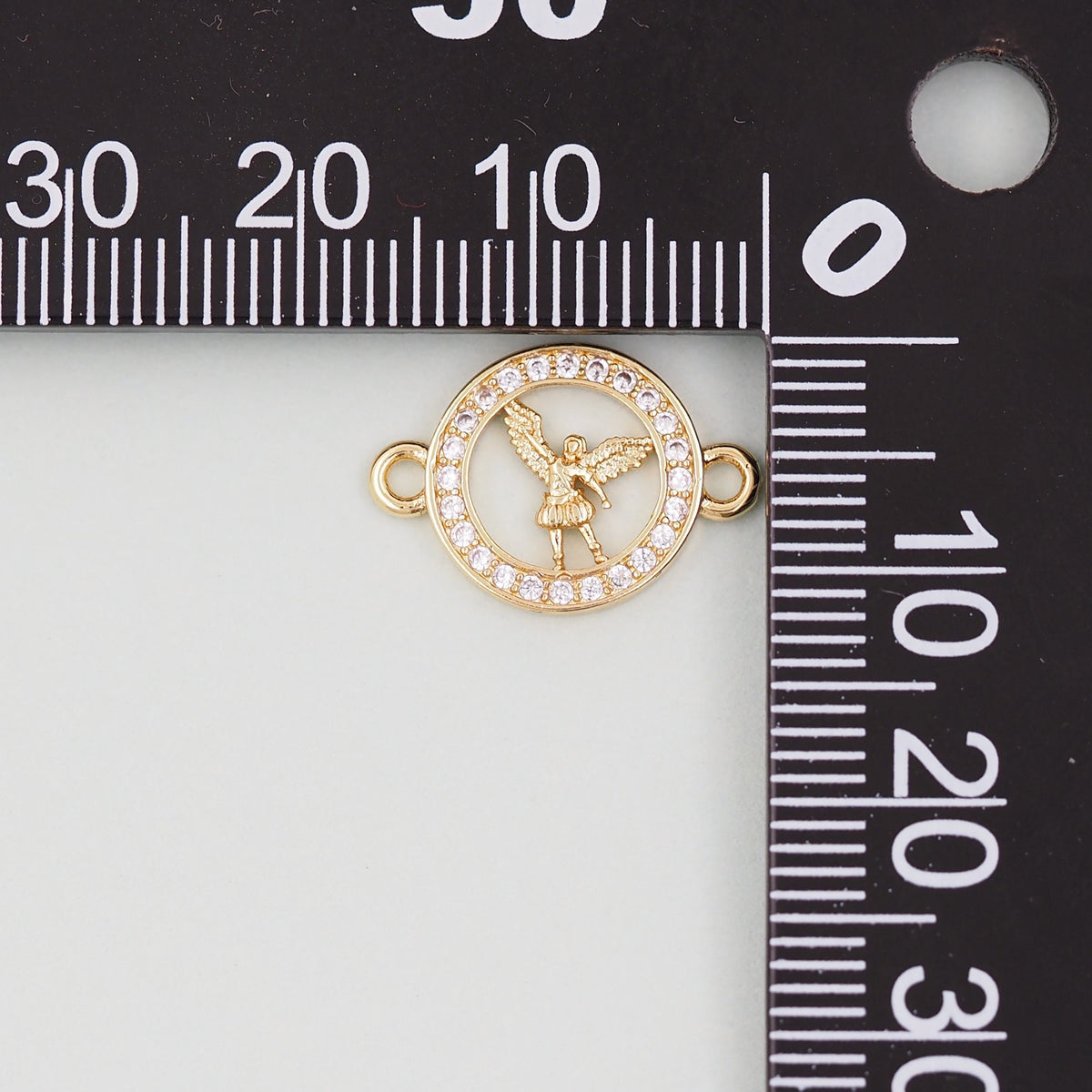 18K Gold Filled Angel Connector for Jewelry Making