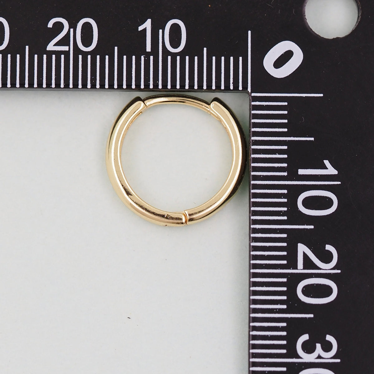 18K Gold Filled Huggie Hoop Earrings for Jewelry Making
