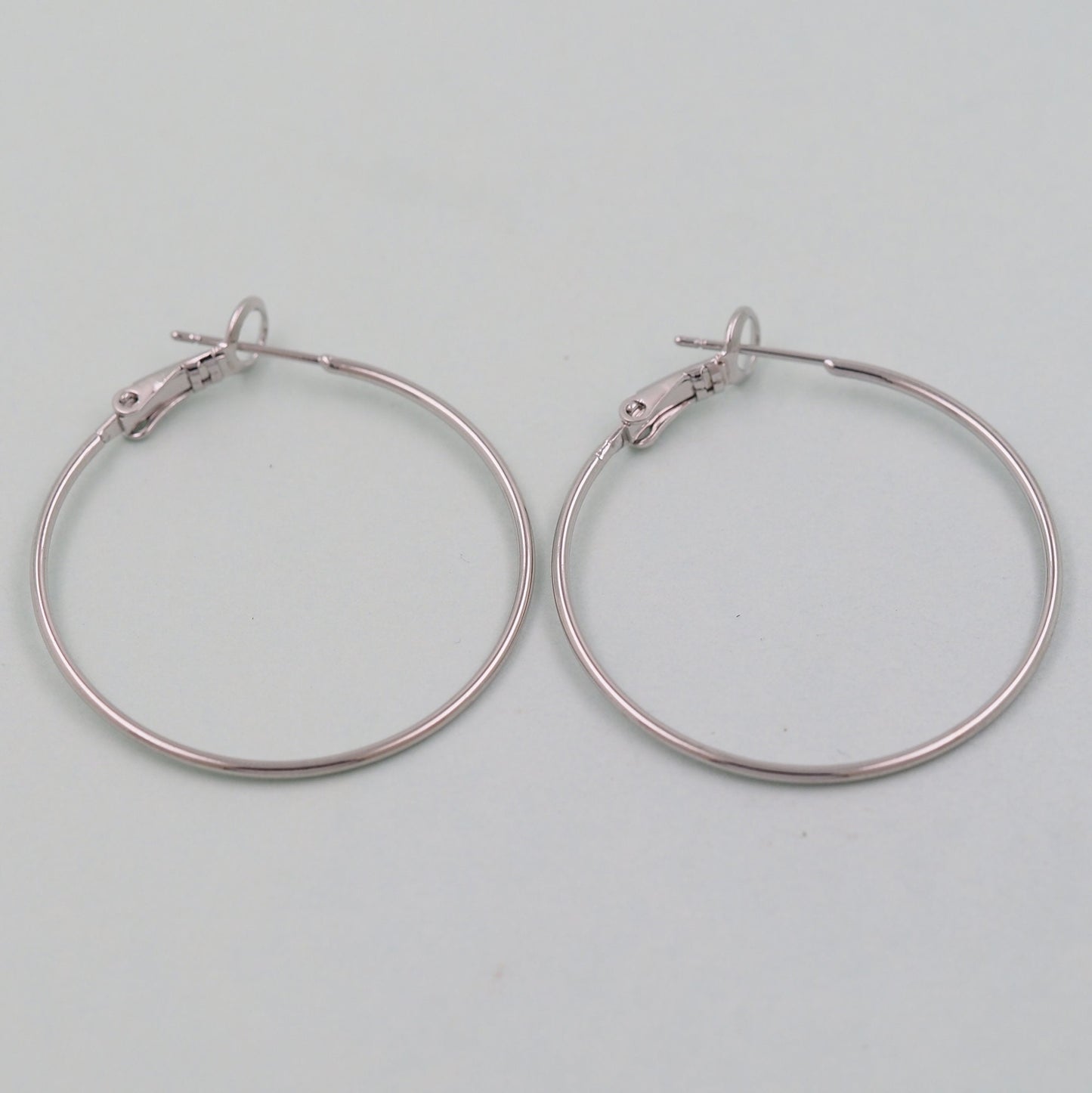 1pair 18K Gold Filled thin Hoops Earrings,Gold Earrings,Dainty Hoops Huggie,Gold Huggies Hoop Earrings 35mm