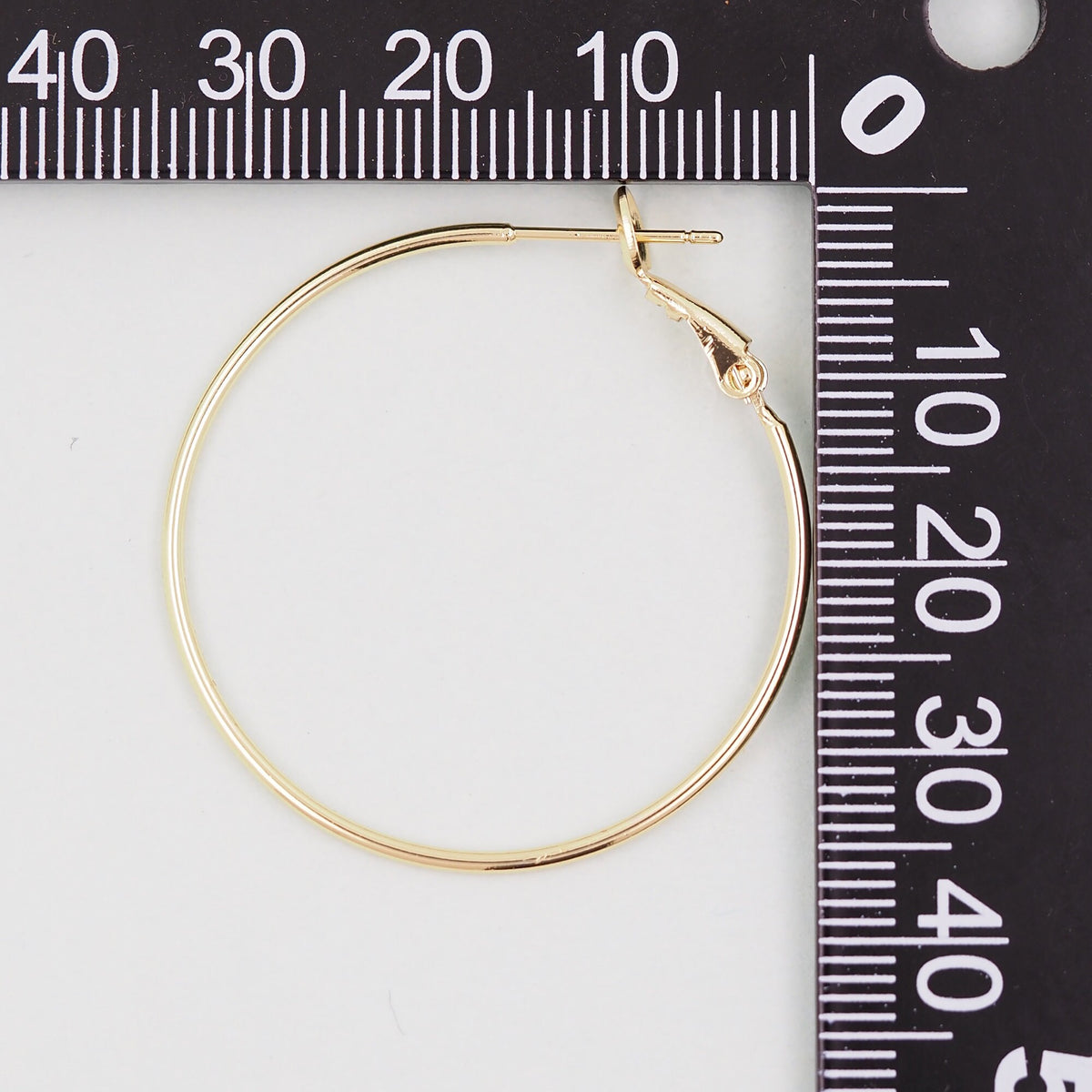 1pair 18K Gold Filled thin Hoops Earrings,Gold Earrings,Dainty Hoops Huggie,Gold Huggies Hoop Earrings 35mm
