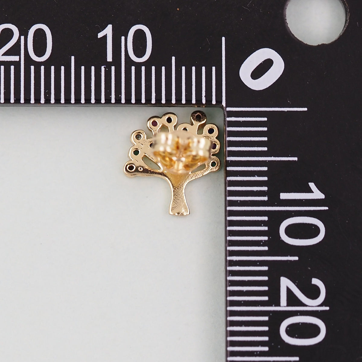 1pair 18K Gold Filled life Treer Earrings,Gold Earrings,Dainty Earrings