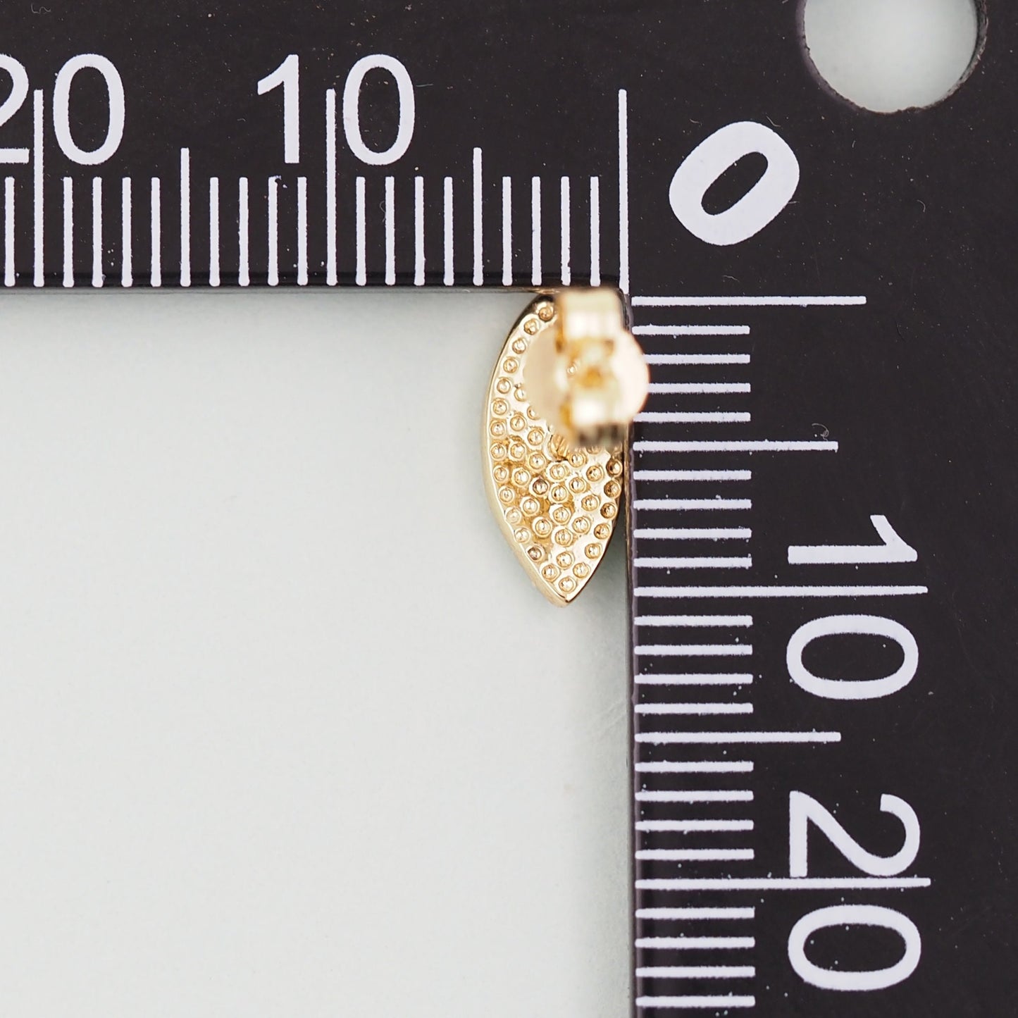 1pair 18K Gold Filled Evil EYE Earrings,Gold Earrings,Dainty Earrings