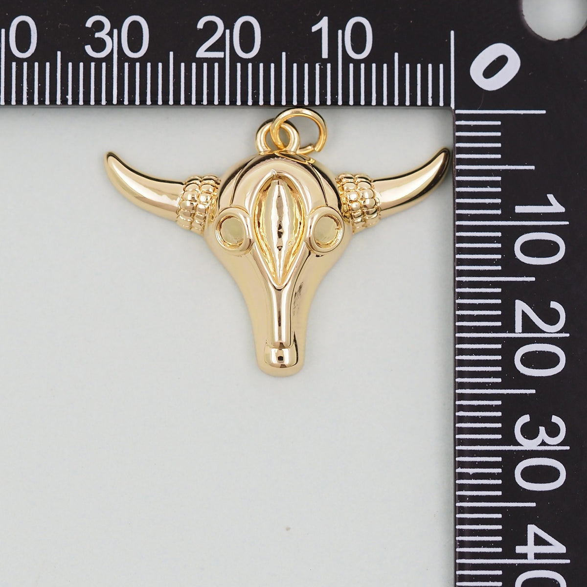 Gold Cow Charms,18K Gold Filled Cow Pendant,Cow Charm Bracelet Necklace for DIY Jewelry Making Supply