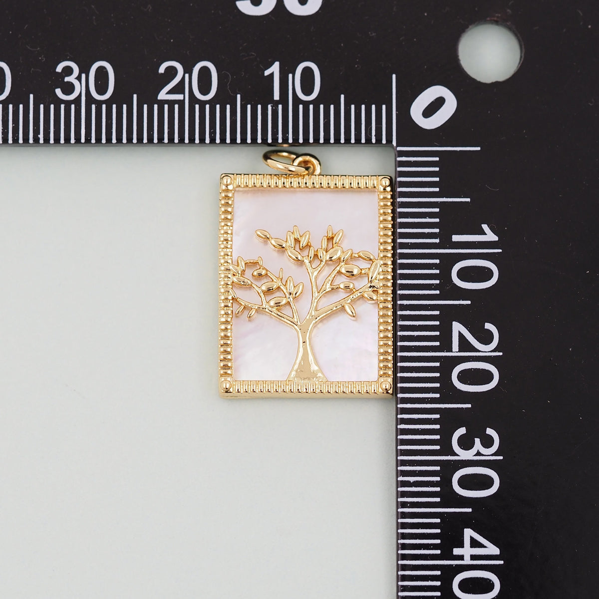 Gold tree of life Charms,18K Gold Filled tree of life Pendant,Tree Charm Bracelet Necklace for DIY Jewelry Making Supply