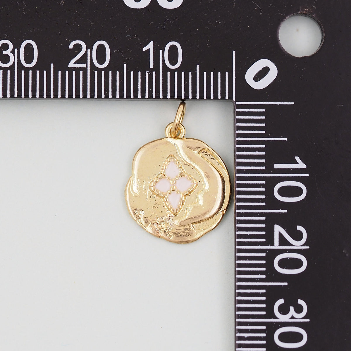 18K Gold Filled Charm Pendant for Jewelry Making