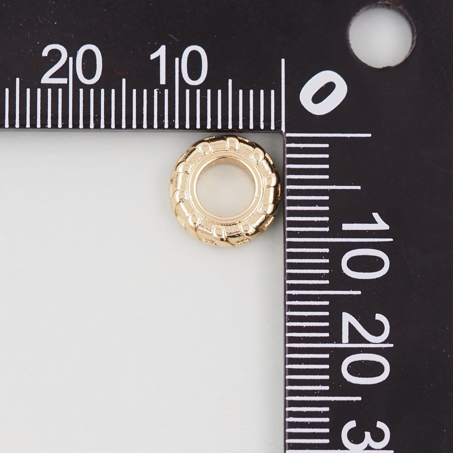 Gold Tire Charms,18K Gold Filled tire Pendant Charm Bracelet Necklace for DIY Jewelry Making Supply