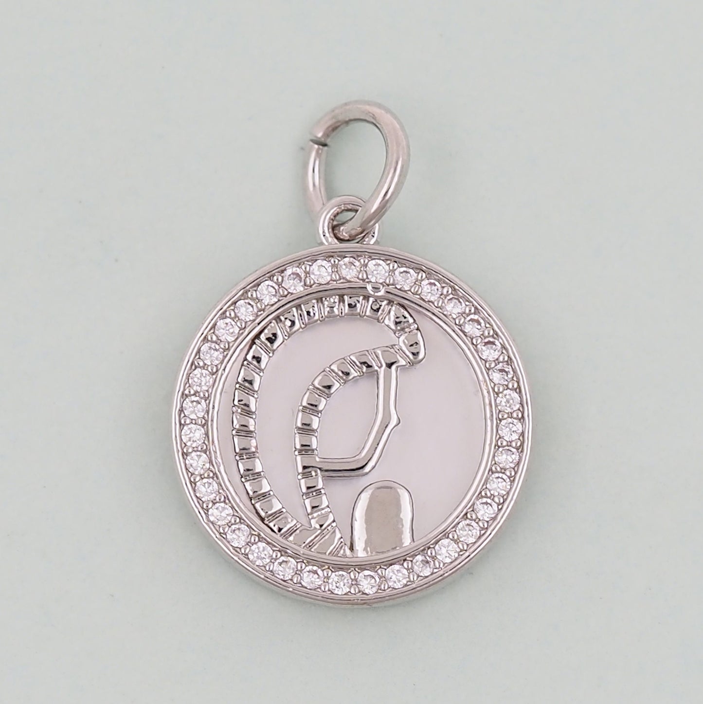 Gold Our Lady of Guadalupe Charms,18K Gold Filled virgin mary prayer Pendant Charm Bracelet Necklace for DIY Jewelry Making Supply