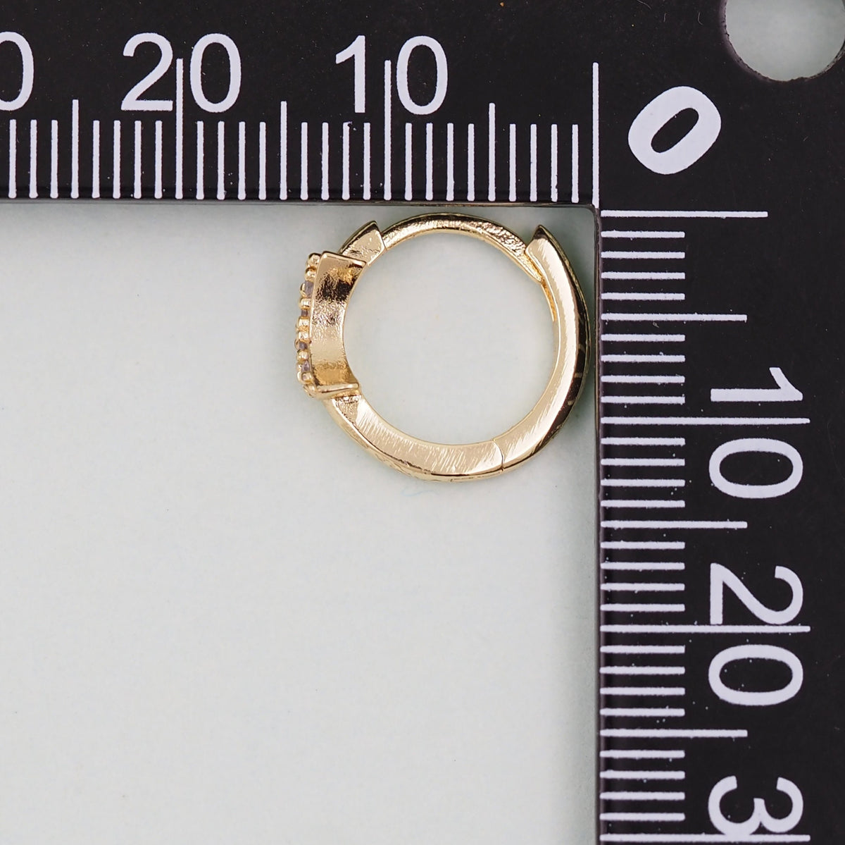 1pair 18K Gold Filled Moon Hoops Earrings,Gold Earrings,Dainty Hoops Huggie,Gold Huggies Hoop Earrings