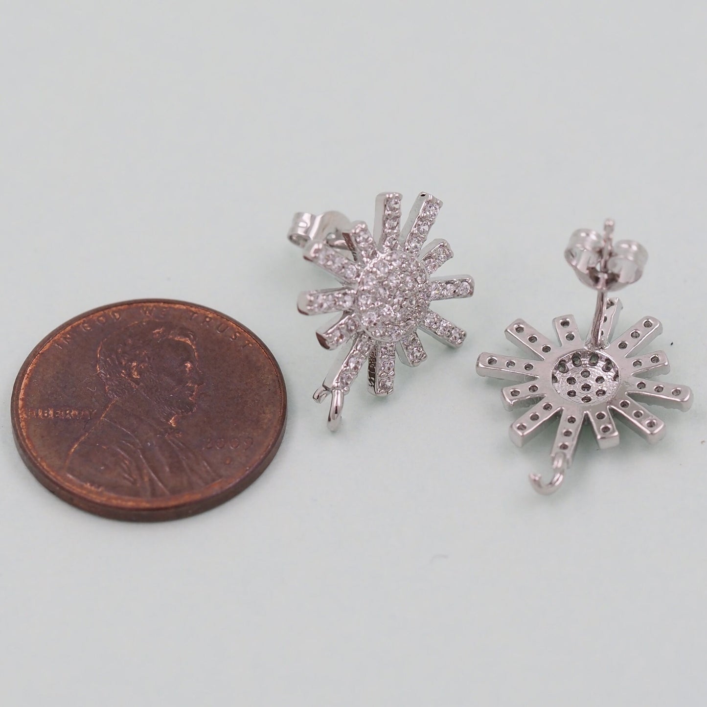 1pair 18K Gold Filled Sun Earrings,Gold Earrings,Dainty Hoops Huggie,Gold Huggies Hoop Earrings