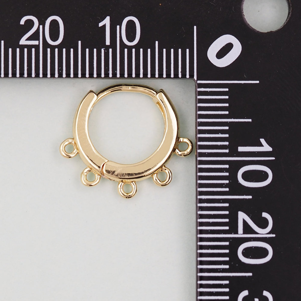 18K Gold Filled Huggie Hoop Earrings for Jewelry Making