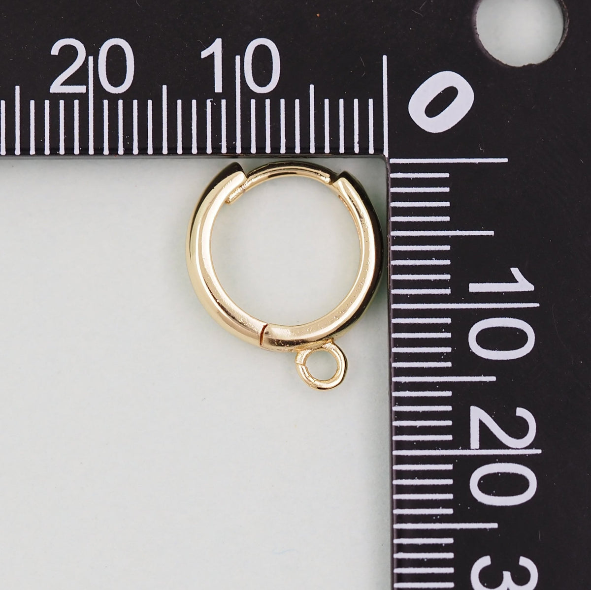 18K Gold Filled Huggie Hoop Earrings for Jewelry Making