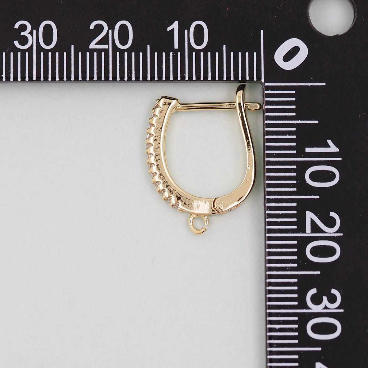 1pair 18K Gold Filled Hoops earring components,Gold Earrings,Dainty Hoops Huggie,Gold Huggies Hoop Earrings