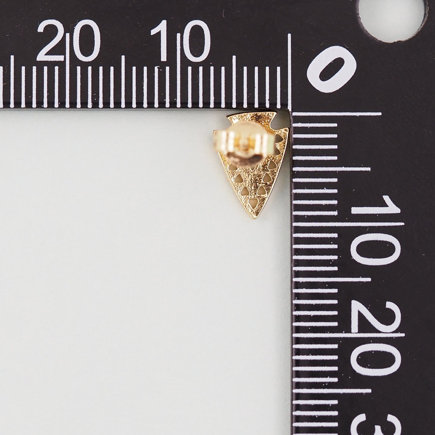 1pair 18K Gold Filled Triangle Earrings,Gold Earrings,Dainty Earrings
