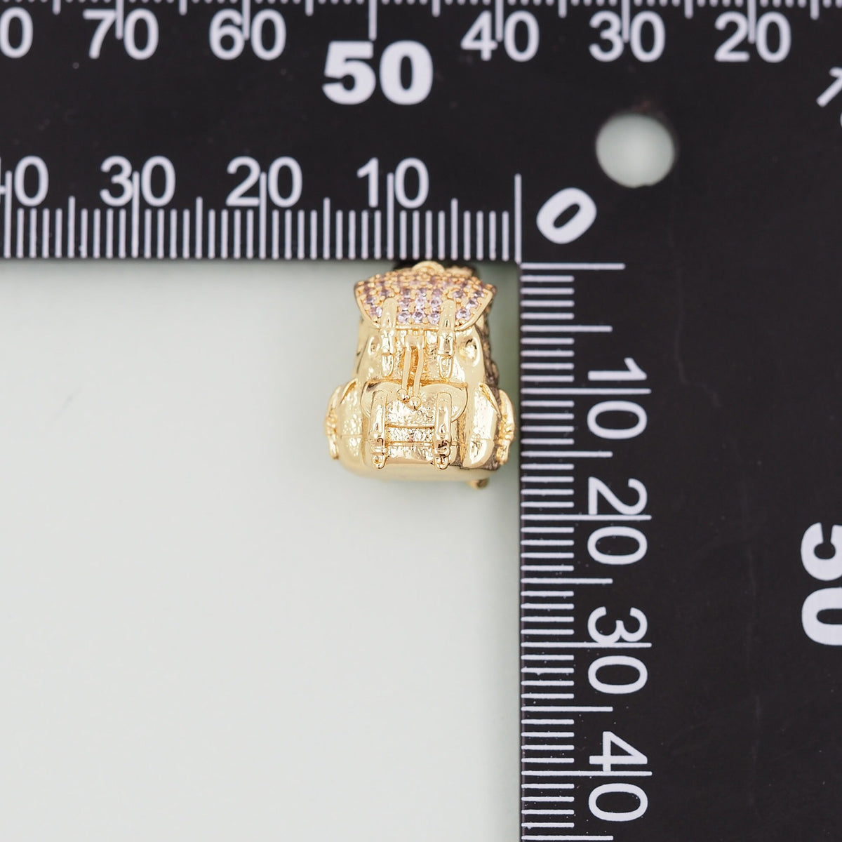 18K Gold Filled Hand Charm Pendant for Jewelry Making