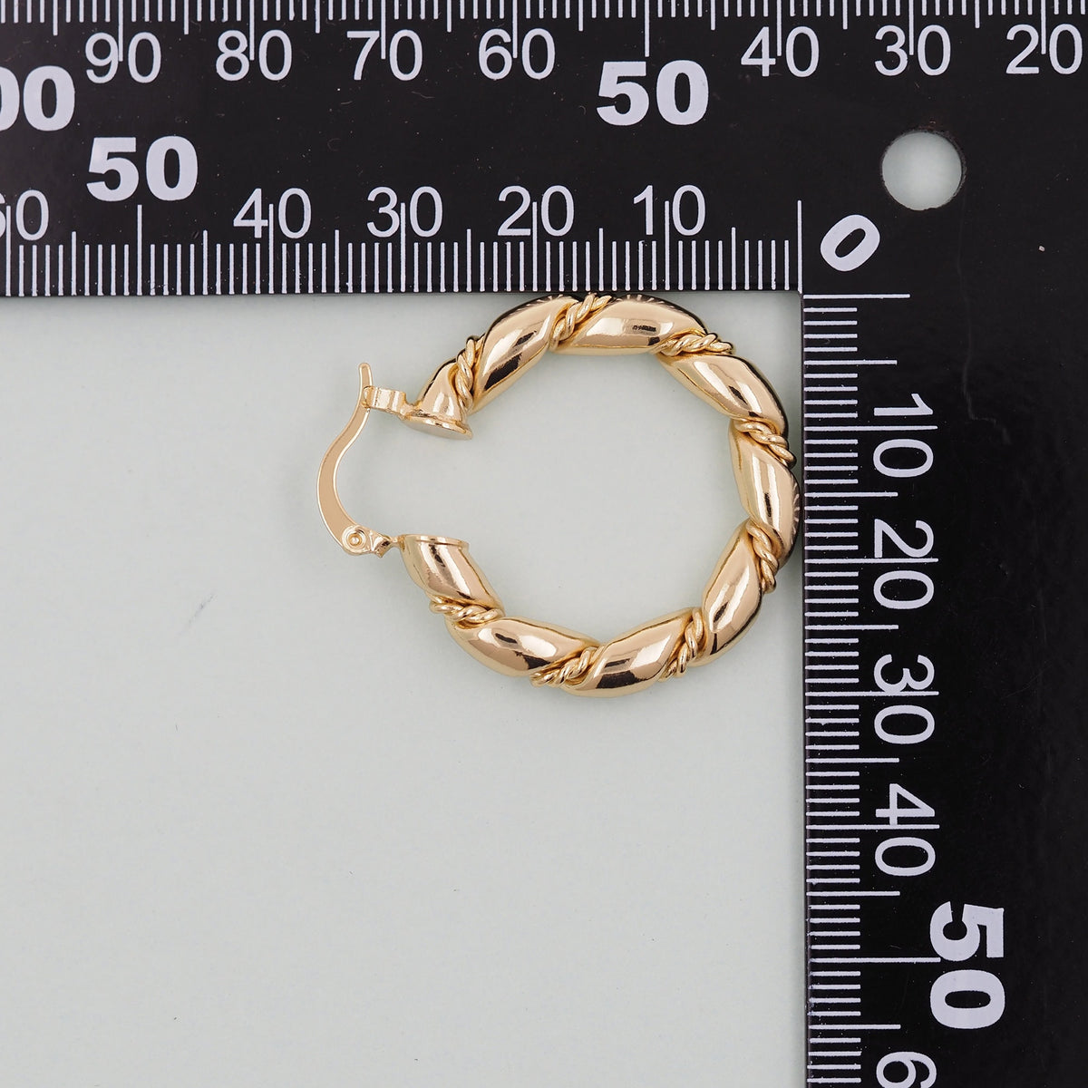 18K Gold Filled Huggie Hoop Earrings for Jewelry Making
