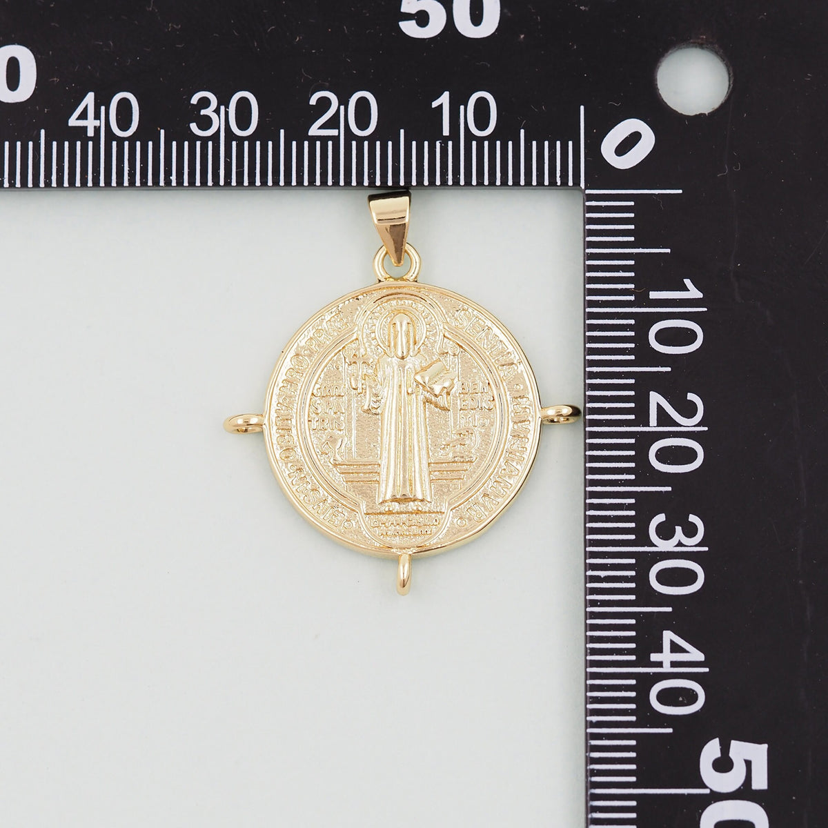 Gold Jesus Charms,18K Gold Filled Jesus Pendant,Religious Protect Charm Bracelet Necklace for DIY Jewelry Making Supply