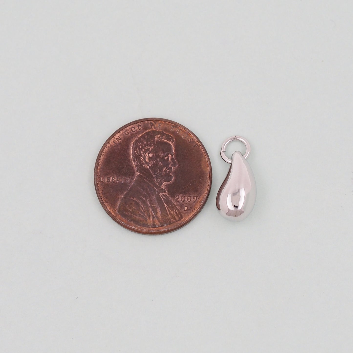 Gold Teardrop Charms,18K Gold Filled teardrop Pendant,teardrop Charm Bracelet Necklace for DIY Jewelry Making Supply