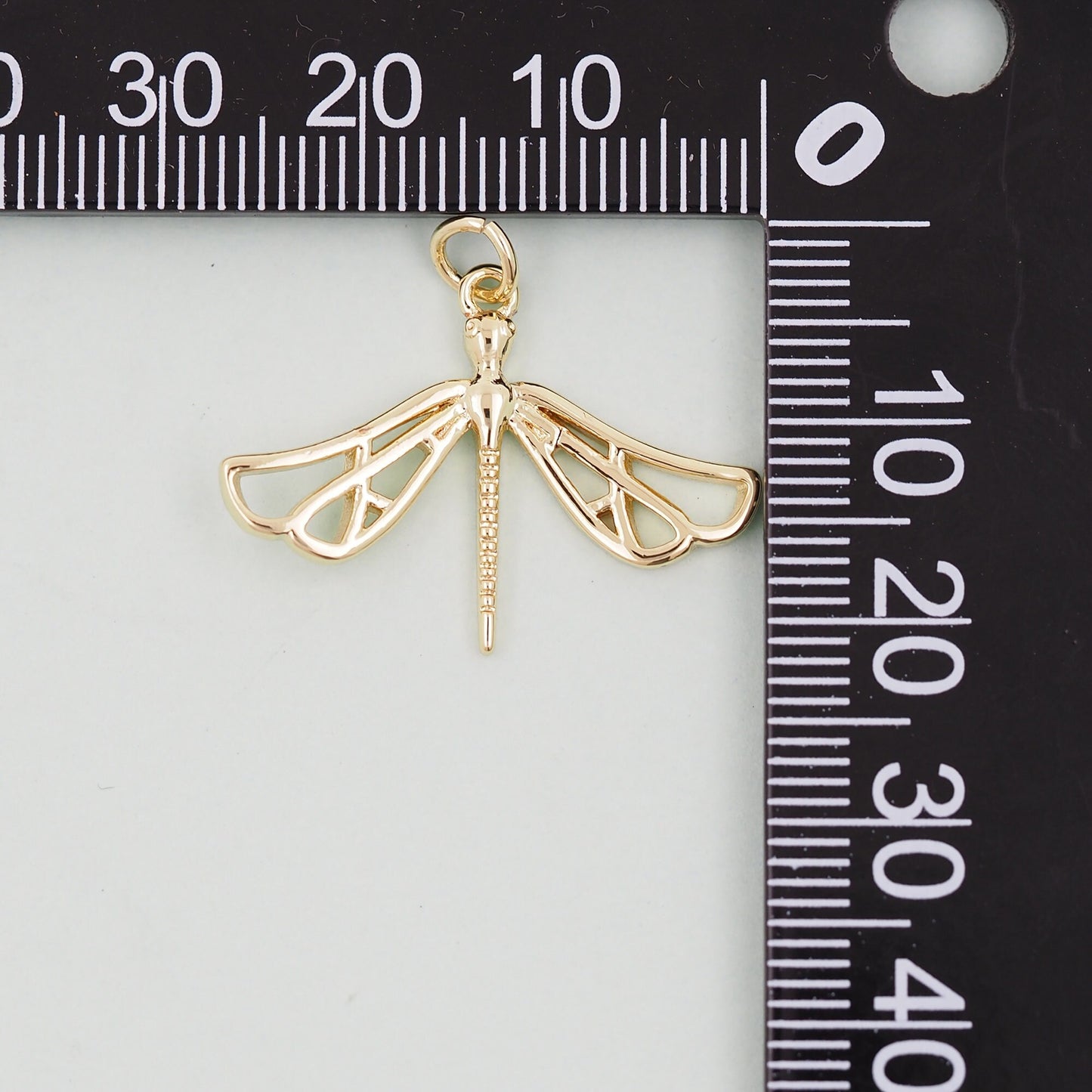 Gold Dragonfly Charms,18K Gold Filled Dragonfly Pendant,Silver Dragonfly Charm Bracelet Necklace for DIY Jewelry Making Supply