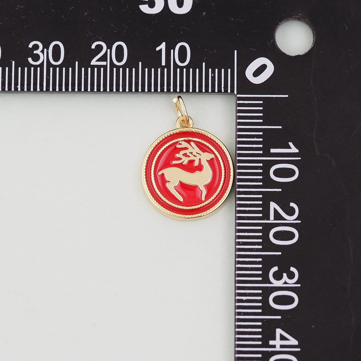 18K Gold Filled Charm Pendant for Jewelry Making