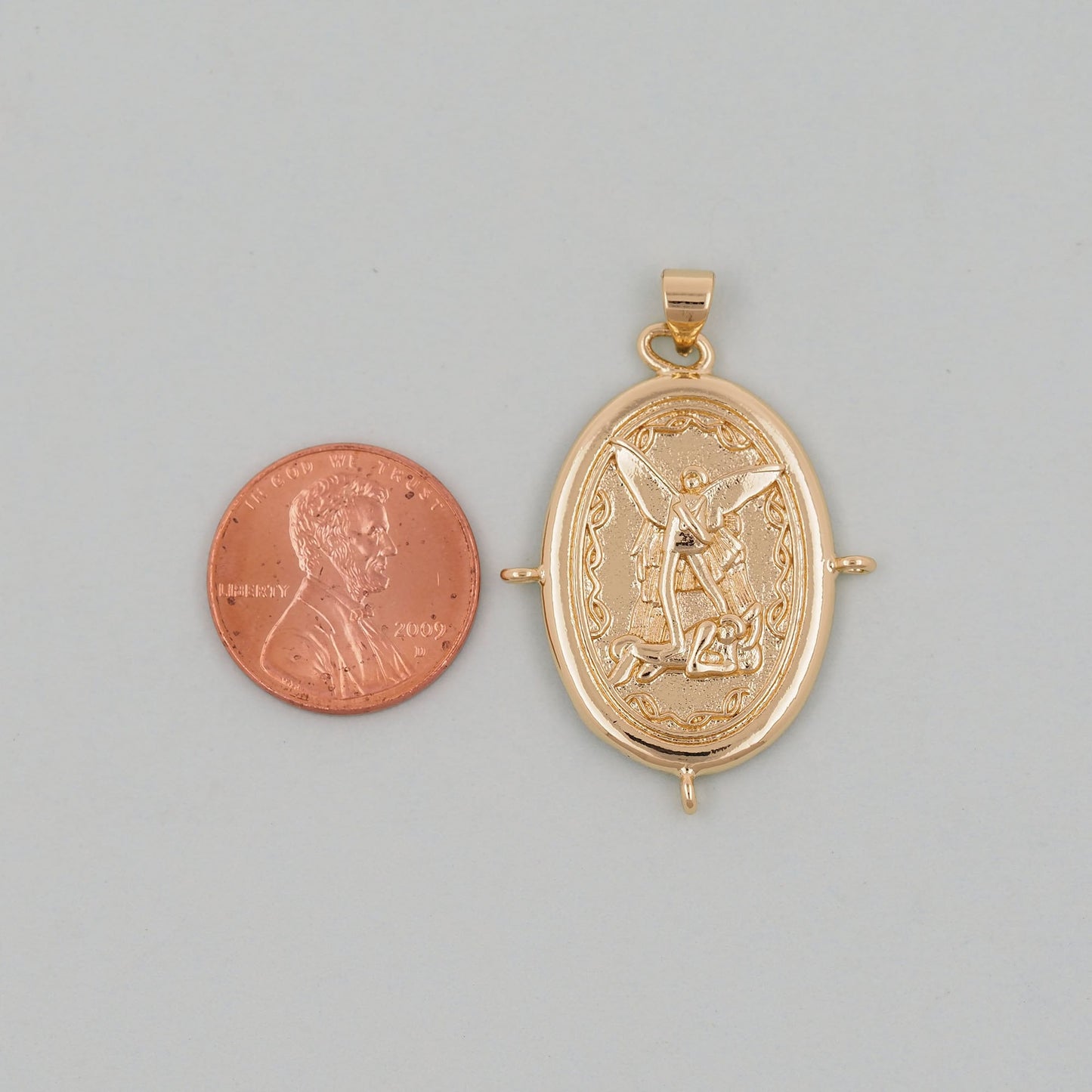 Gold devil Charms,18K Gold Filled devil Pendant Bracelet Necklace for DIY Jewelry Making Supply
